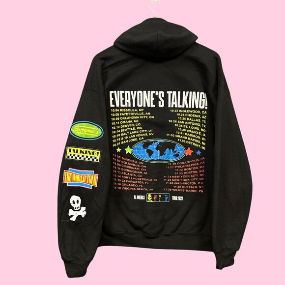 All Time Low Everyone's Talking Tour Rock Band Hoodie L - Picture 3 of 5
